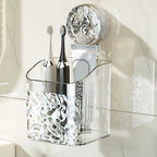 Practical wall shelf Drill-free storage in the bathroom