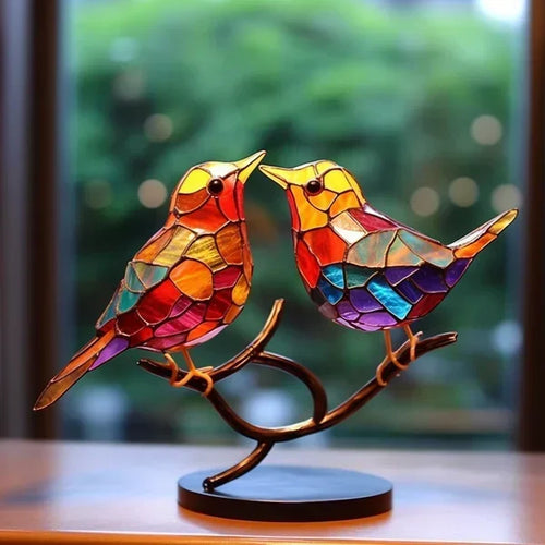Bird sculptures and  decoration for exquisite interiors –  domes & candle holders
