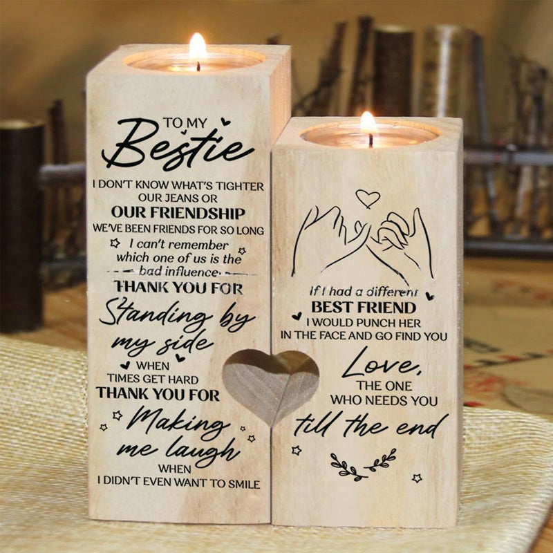Smile A Lot More - Candle holder
