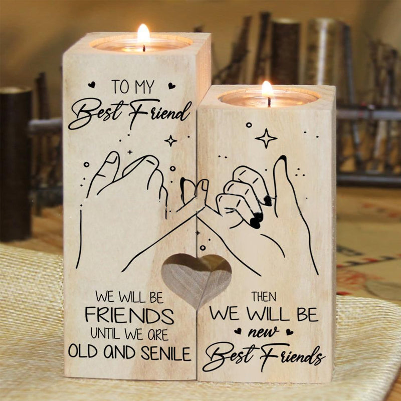 Smile A Lot More - Candle holder