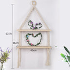 Macrame Hanging Shelf