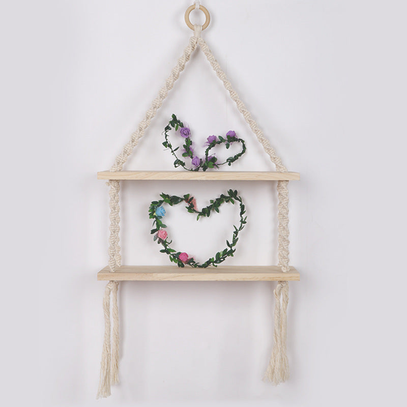 Macrame Hanging Shelf