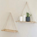 DecoShelf - Elegant Floating Shelf with Adjustable Rope