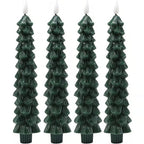 LED Christmas Candle with Music | Christmas Tree Decoration | Flickering Light & Warm White | Safe Candle Lighting