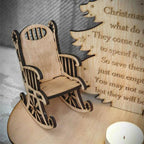 Christmas memorial candles ornament to remember loved ones