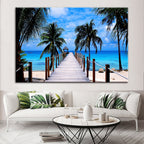 Maldives Vacation - Canvas Wall Art Painting