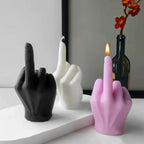 Middle Flame Humorous Candle