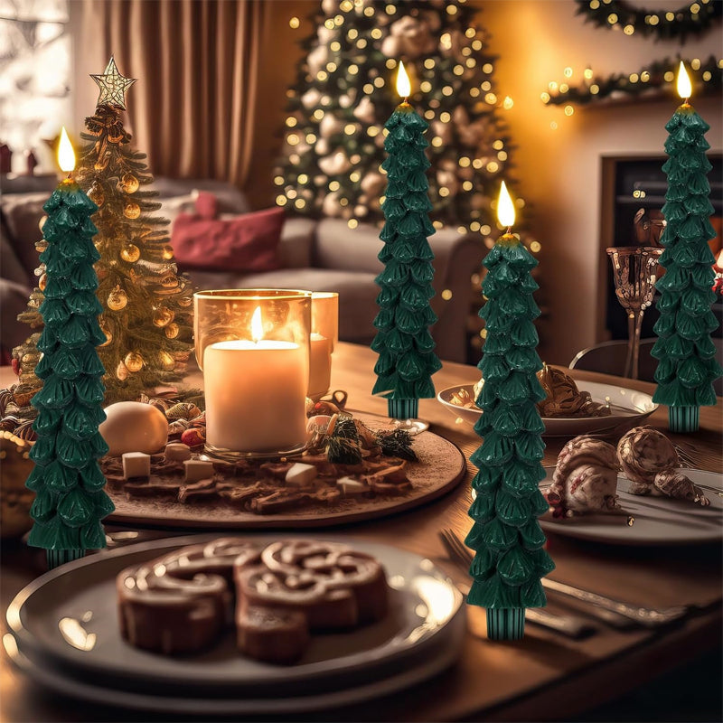 LED Christmas Tree Candles with Remote
