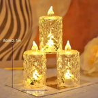 Crystal LED Candle – Flameless, Safe & Stylish