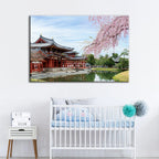 Temple Park - Canvas Wall Art Painting