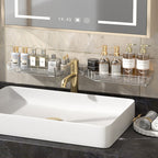 Wall-mounted punch-free corner shelf