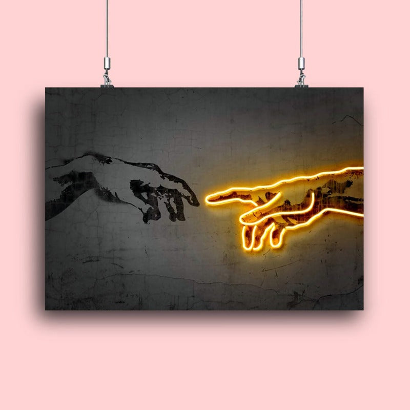 The Lighter Touch - Canvas Wall Art Painting