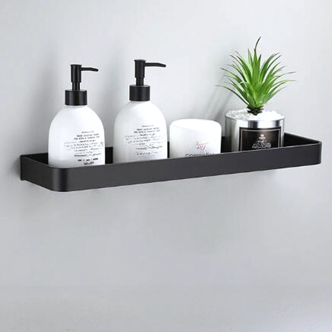 Metal Bathroom Wall Shelf Modern Storage