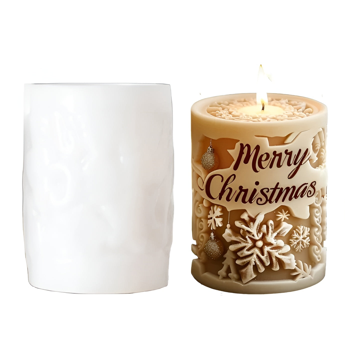 3D Silicone Candle Mold | Candle Casting Mold for Handmade Decorations