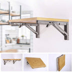 Foldable bracket 2 sets thick stainless steel folding table bracket