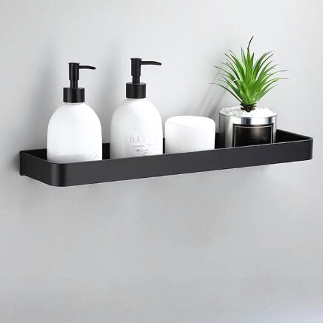 Metal Bathroom Wall Shelf Modern Storage