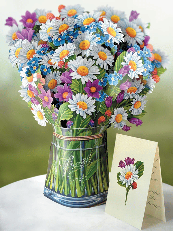 Plastic Pop-up Flower Incl. Free Gift Cards - Fair