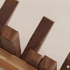 Stylish wooden wardrobe – FlexiMerocie magnetic hooks for more organization | Ideal for bedroom