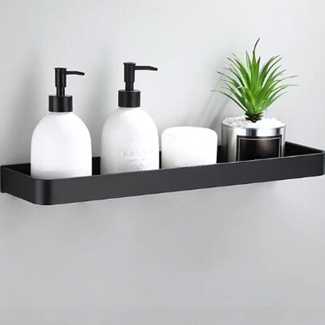 Metal Bathroom Wall Shelf Modern Storage