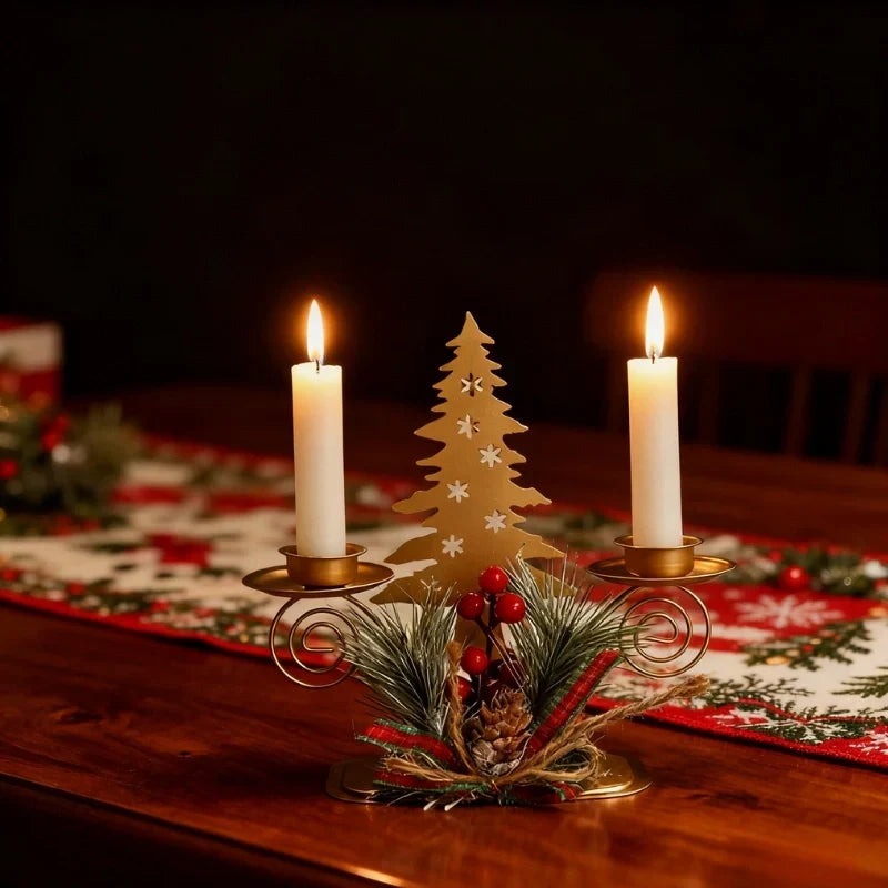 YuleGlow Candle Holder