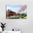 Temple Park - Canvas Wall Art Painting
