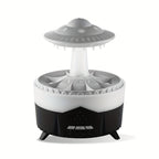Relaxing Raindrop Aromatherapy Essential Oil Diffuser - LED Light & Humidifier