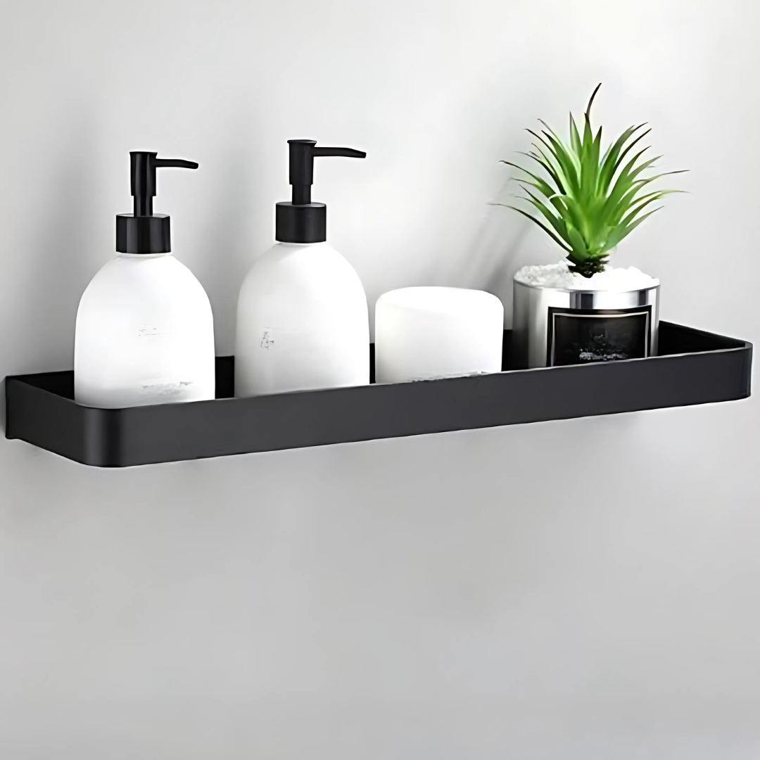 Metal Bathroom Wall Shelf Modern Storage