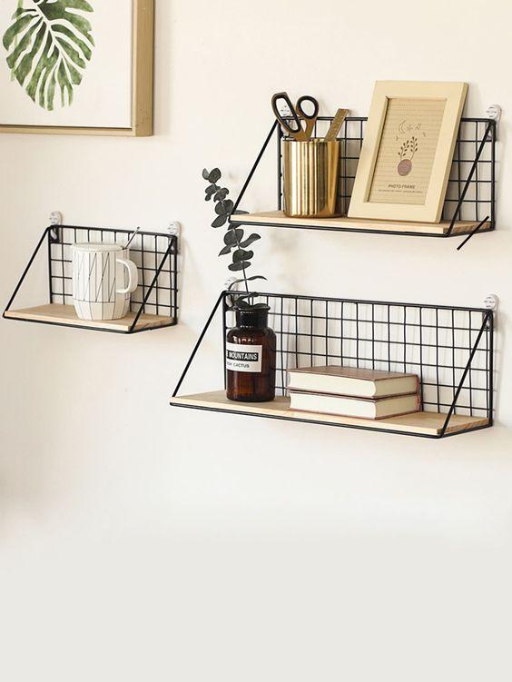 JuteNest - Trendy Hemp Wall Shelf