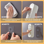 Space-saving spice jar for wall mounting