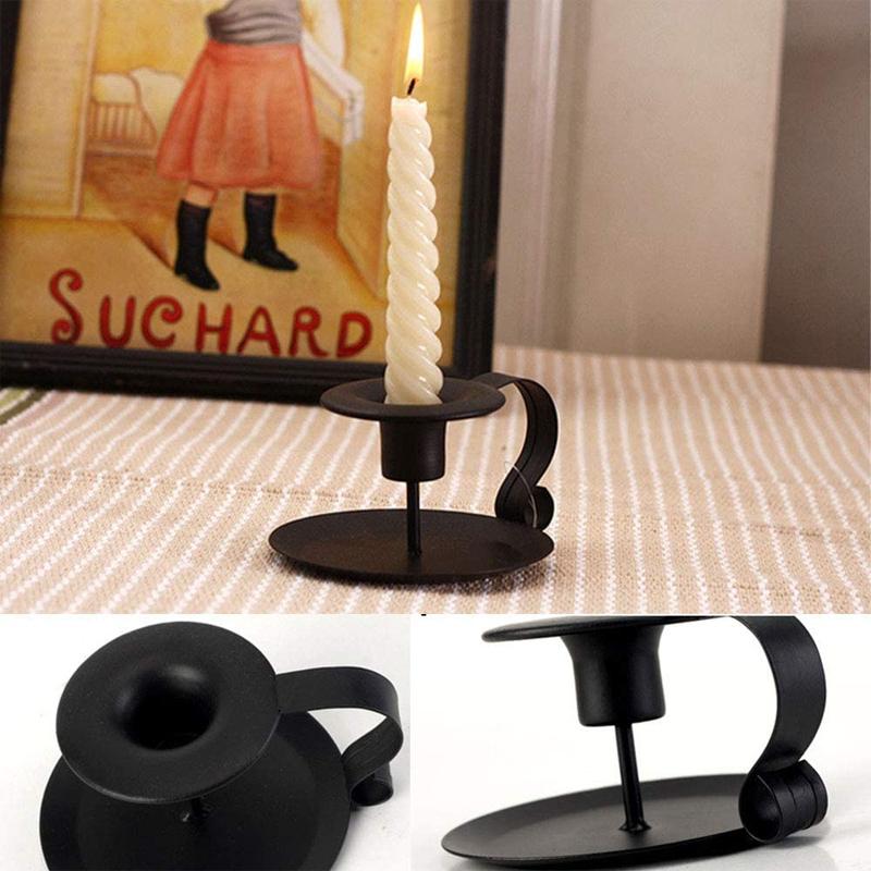 Wrought Iron Candle Holder