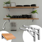 Foldable bracket 2 sets thick stainless steel folding table bracket