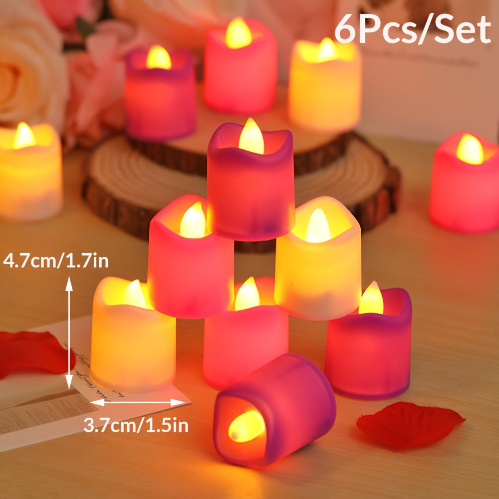 Glossy LED Candles – For a Cozy Atmosphere