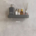 Elegant Wall Shelf for Stylish Bathroom Organization without Drilling