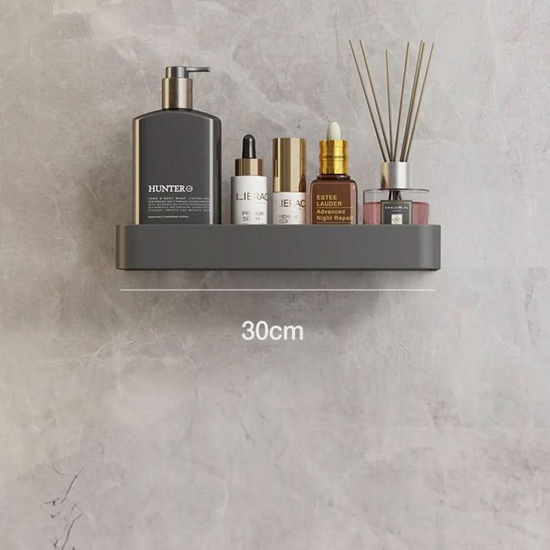 Elegant Wall Shelf for Stylish Bathroom Organization without Drilling