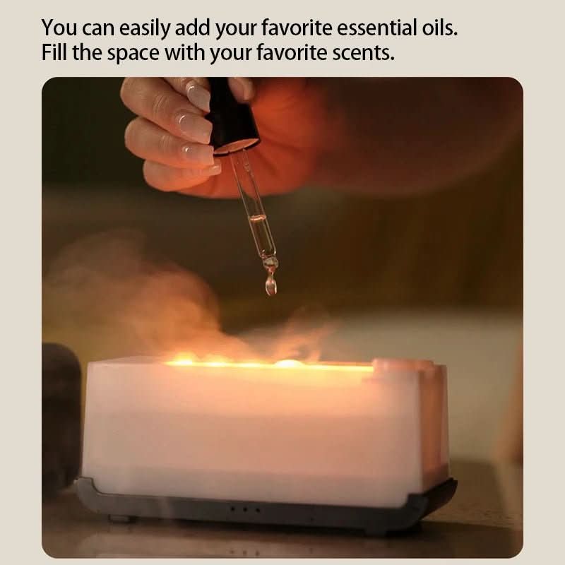 Compact Ultrasonic Aroma Diffuser with LED Color Changing