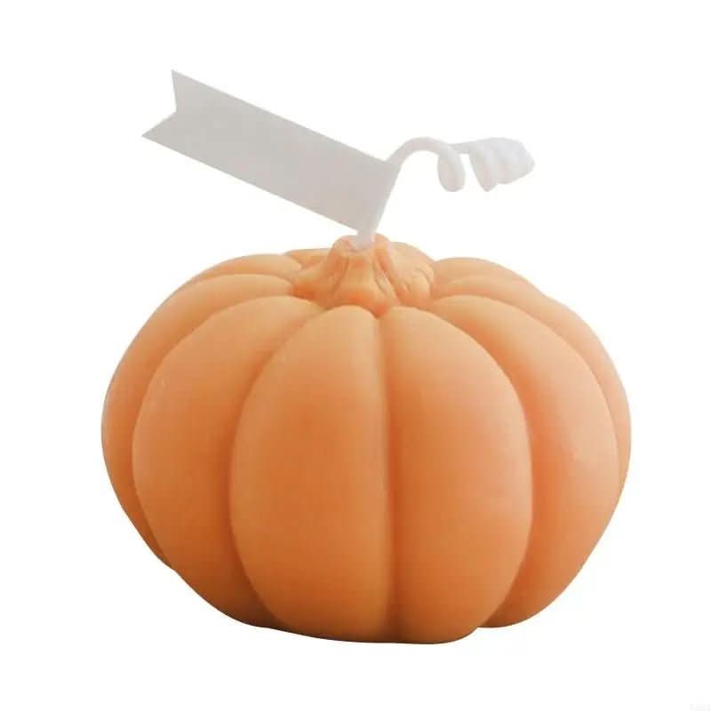 Handmade Scented Candle in Pumpkin Shape