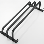FlexRack Wall-Mounted Bathroom Storage Shelf with Towel Holder – Space-Saving Aluminium Rack