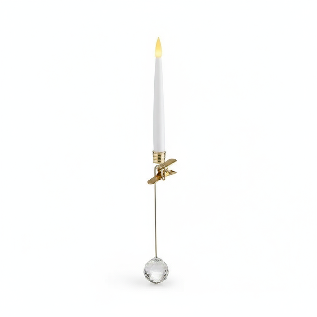 LED Tree Candle Set | Flameless Christmas and Halloween Decoration