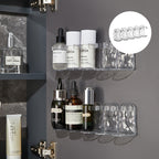 Wall shelf made of plastic