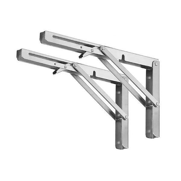 Foldable bracket 2 sets thick stainless steel folding table bracket