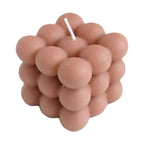 Handmade Soy Wax Cube Candle, Decorative & Fragrant