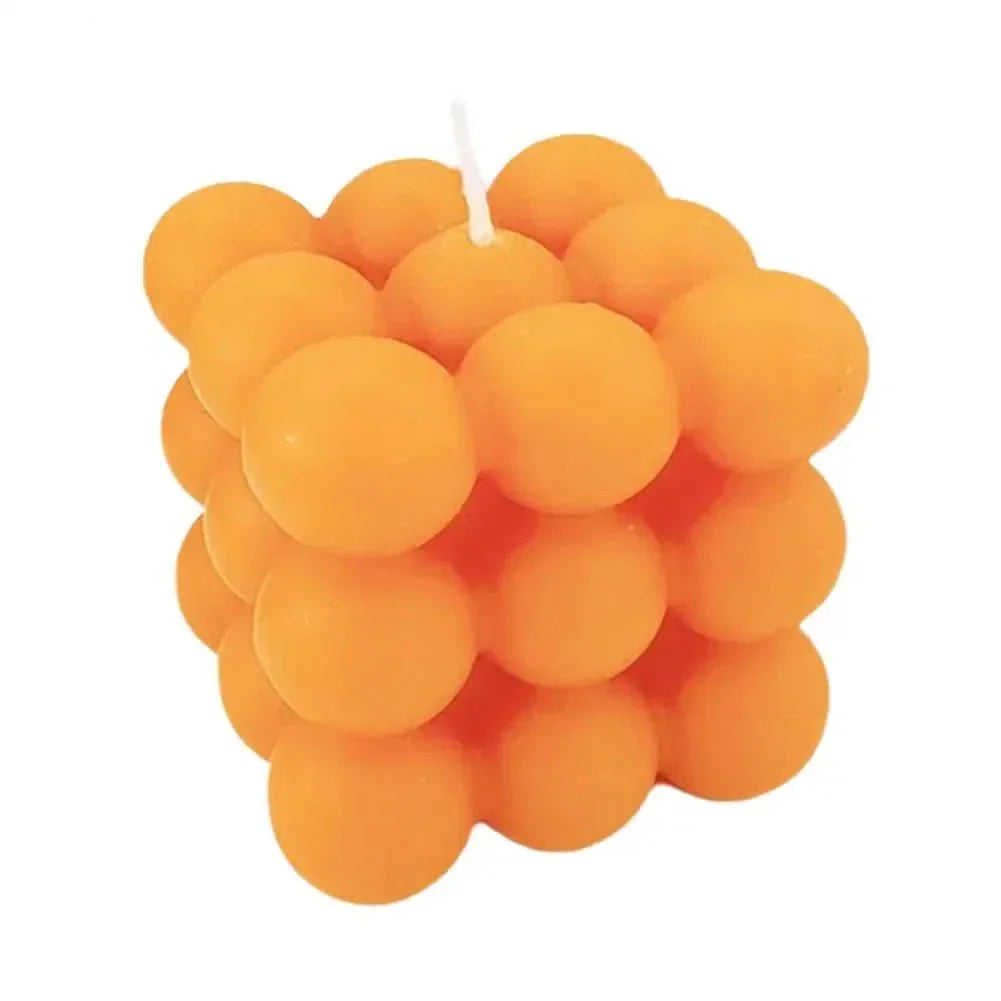 Handmade Soy Wax Cube Candle, Decorative & Fragrant