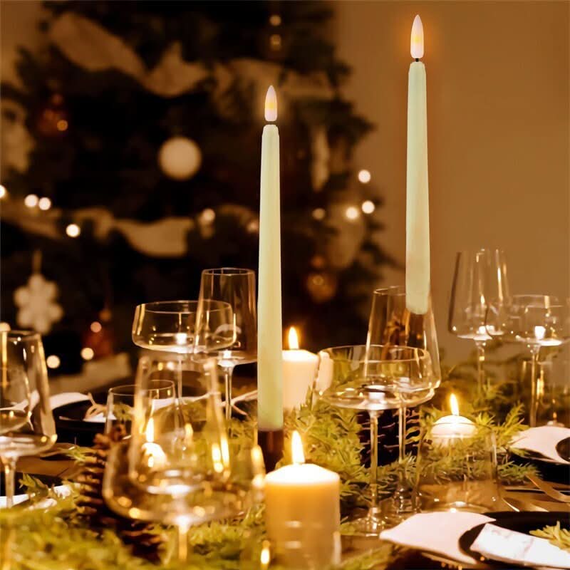 Standing LED Stick Candles with Remote Control