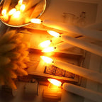 Standing LED Stick Candles with Remote Control