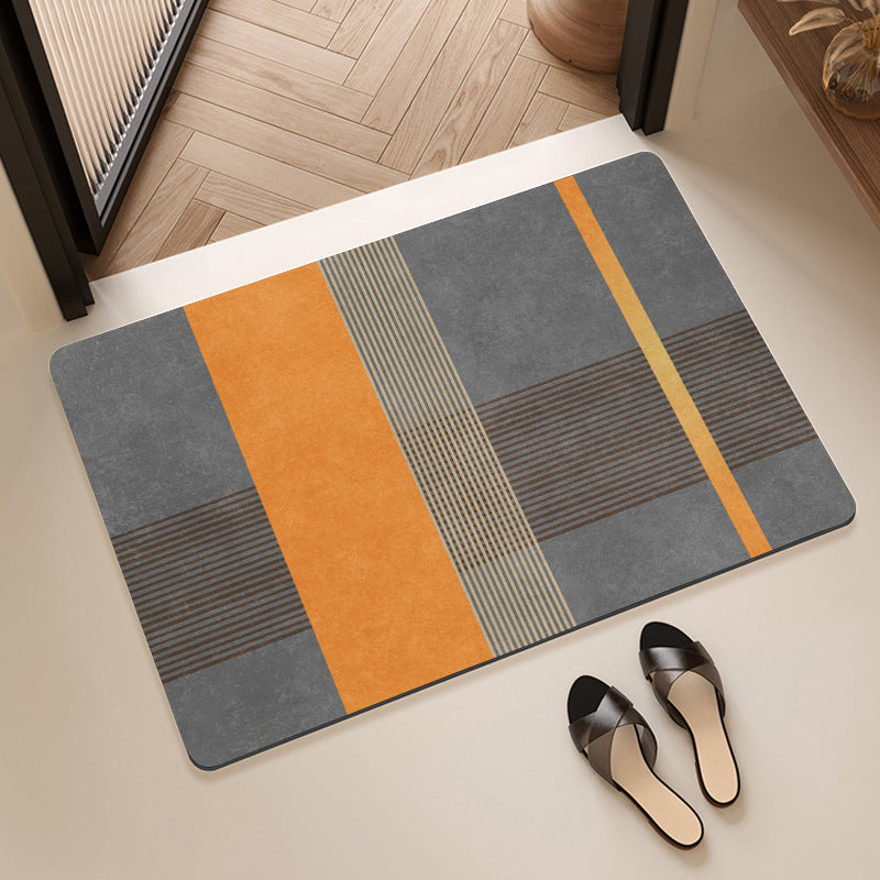 Geometric Abstract Bath Mat