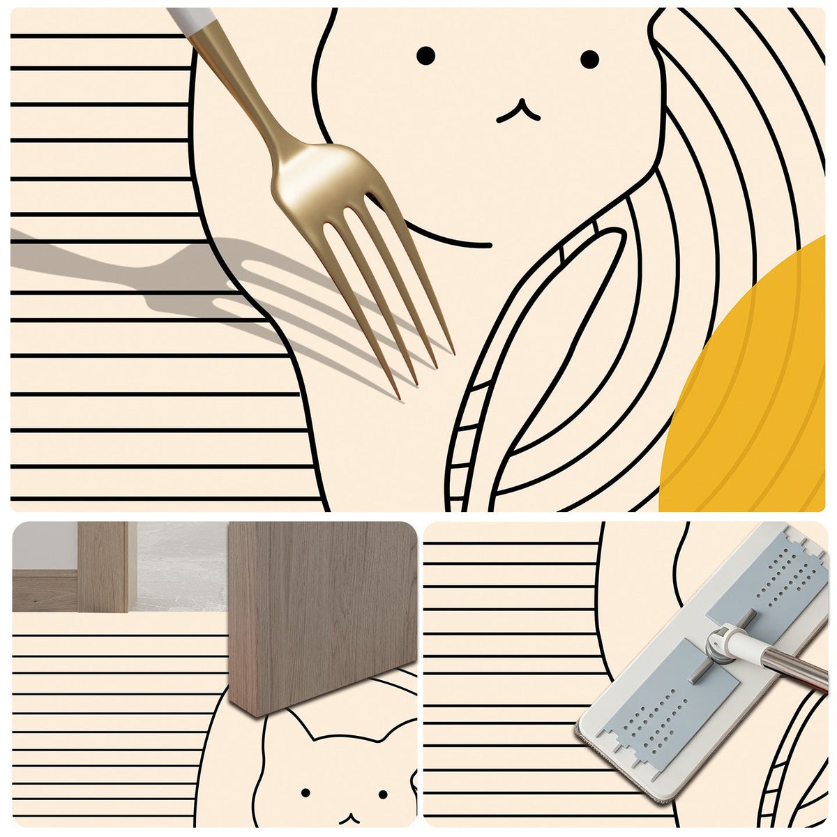 Artistic Bath Mat