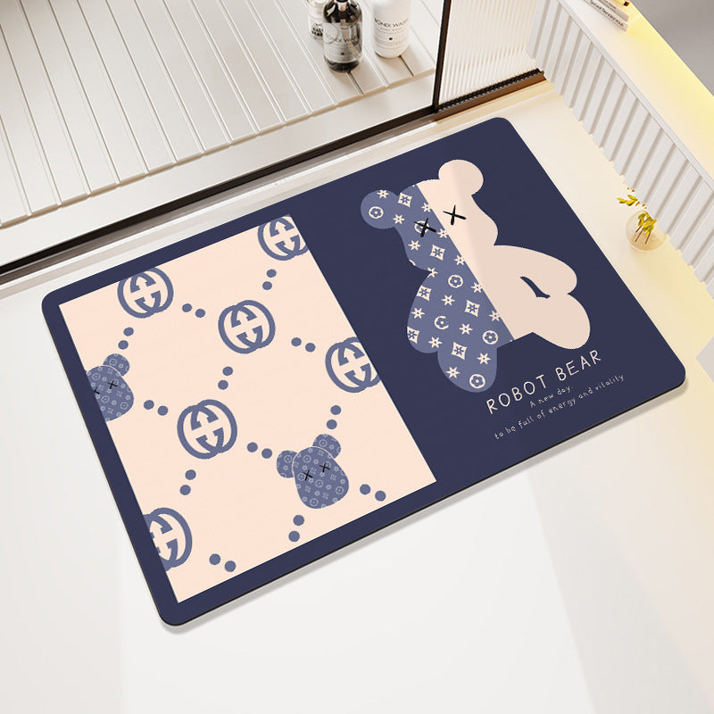 Artistic Cartoon Entrance Mat