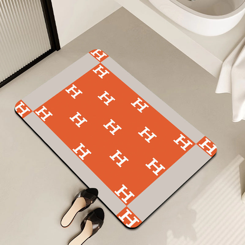 Stylish Patterned Bath Mat