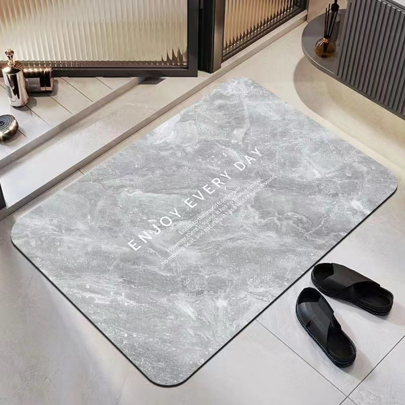 Microfiber Memory Foam Bath Mat with Non-Slip Backing