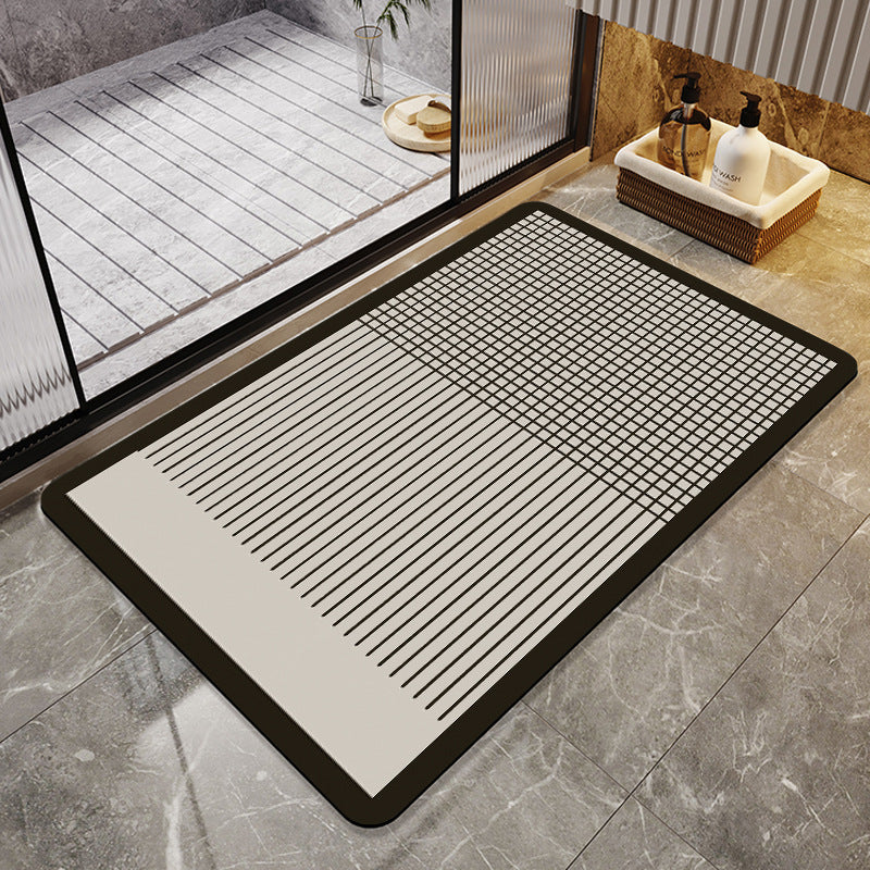 Stylish Geometric Pattern Bath Mat